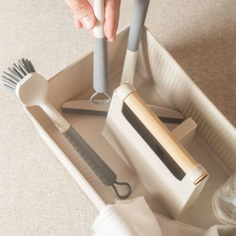 Cesto Multiuso Flow Fechado Martiplast Ou - Bege