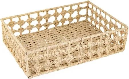 CESTO RETANGULAR 044L2999 GUATOS 38X28X10CM MEK DECOR