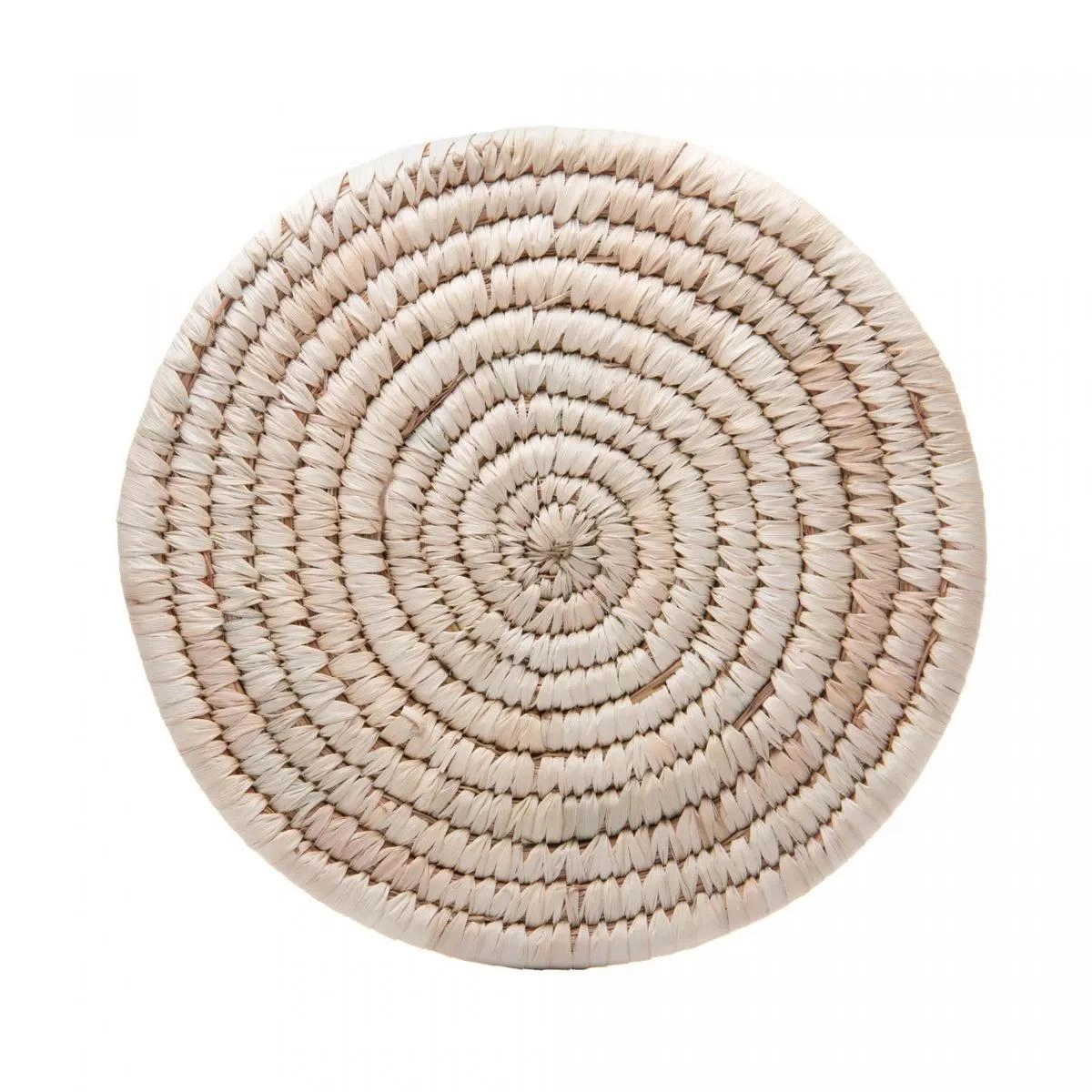 Conj 2 Descansos Panela Braid Fibra Natural Lyor Design