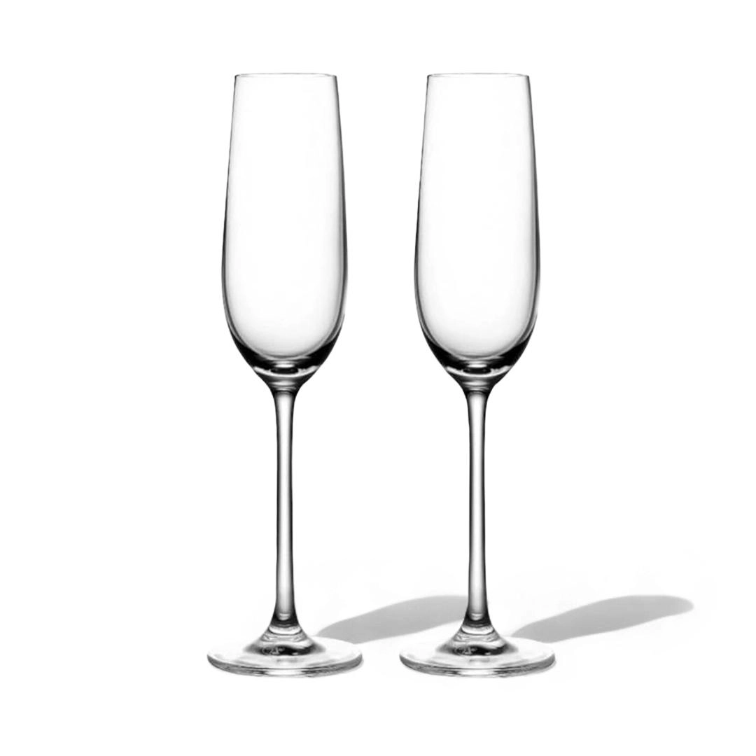 Conj 2 Tacas Champanhe Beatriz 250ml Cristal Fullfit