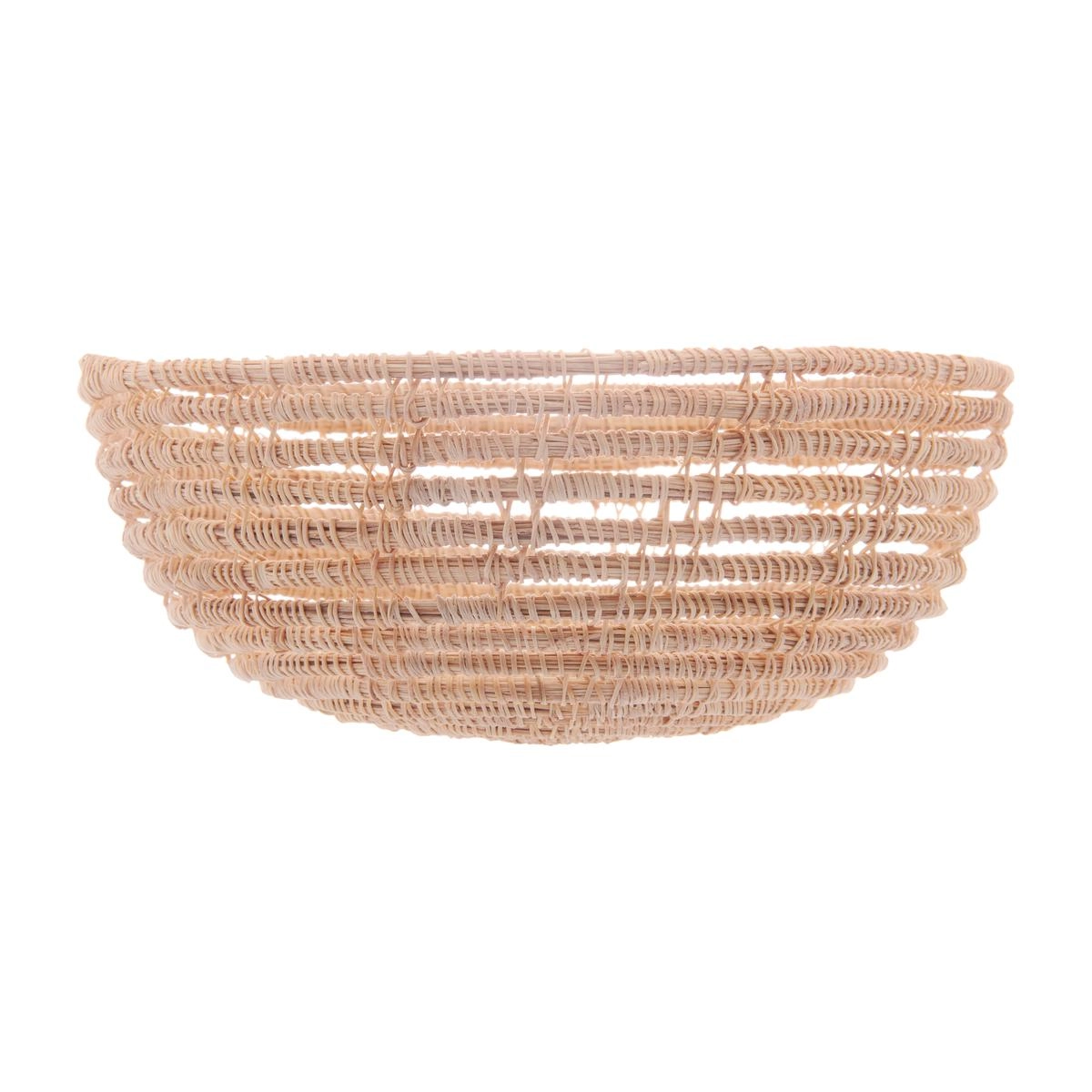Conj 3 Cestas Redonda 5478 Palm Fibra Natural Lyor Design