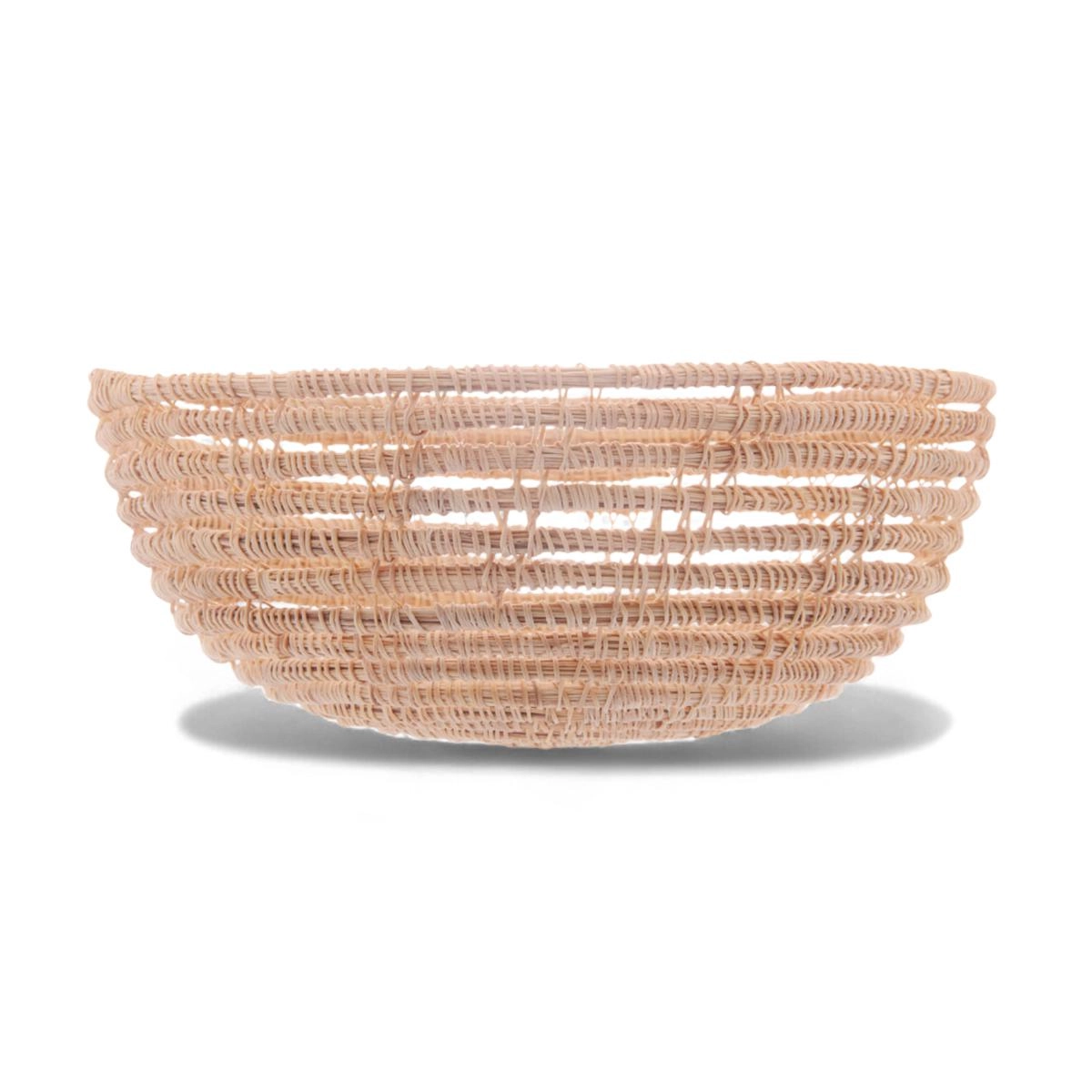 Conj 3 Cestas Redonda 5478 Palm Fibra Natural Lyor Design