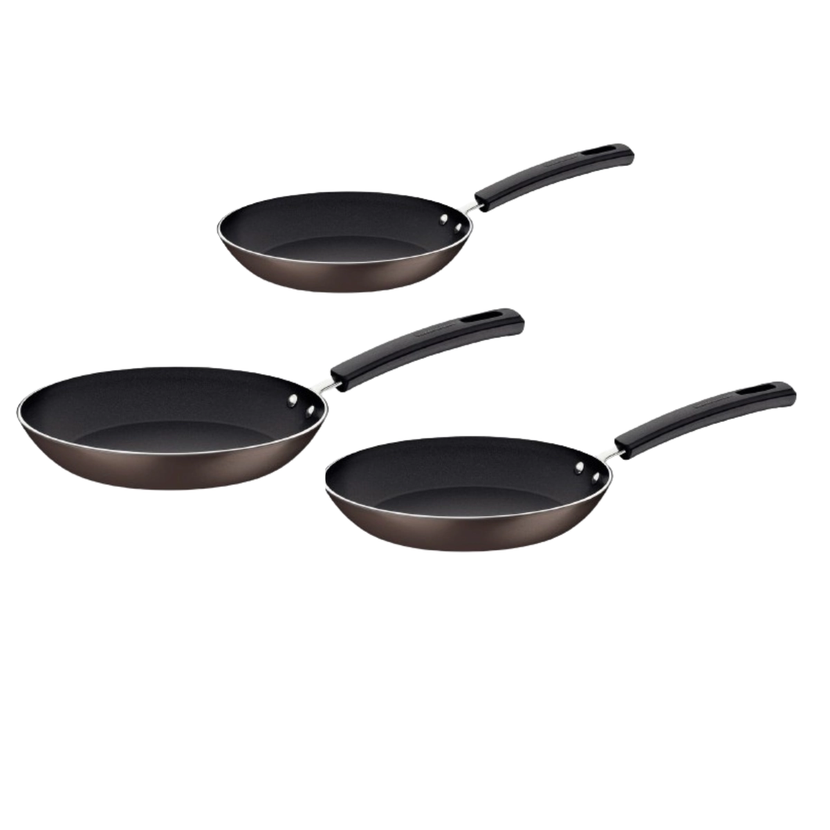 Conj 3 Frigideira Sicilia Avela 20cm 24cm 28cm Tramontina