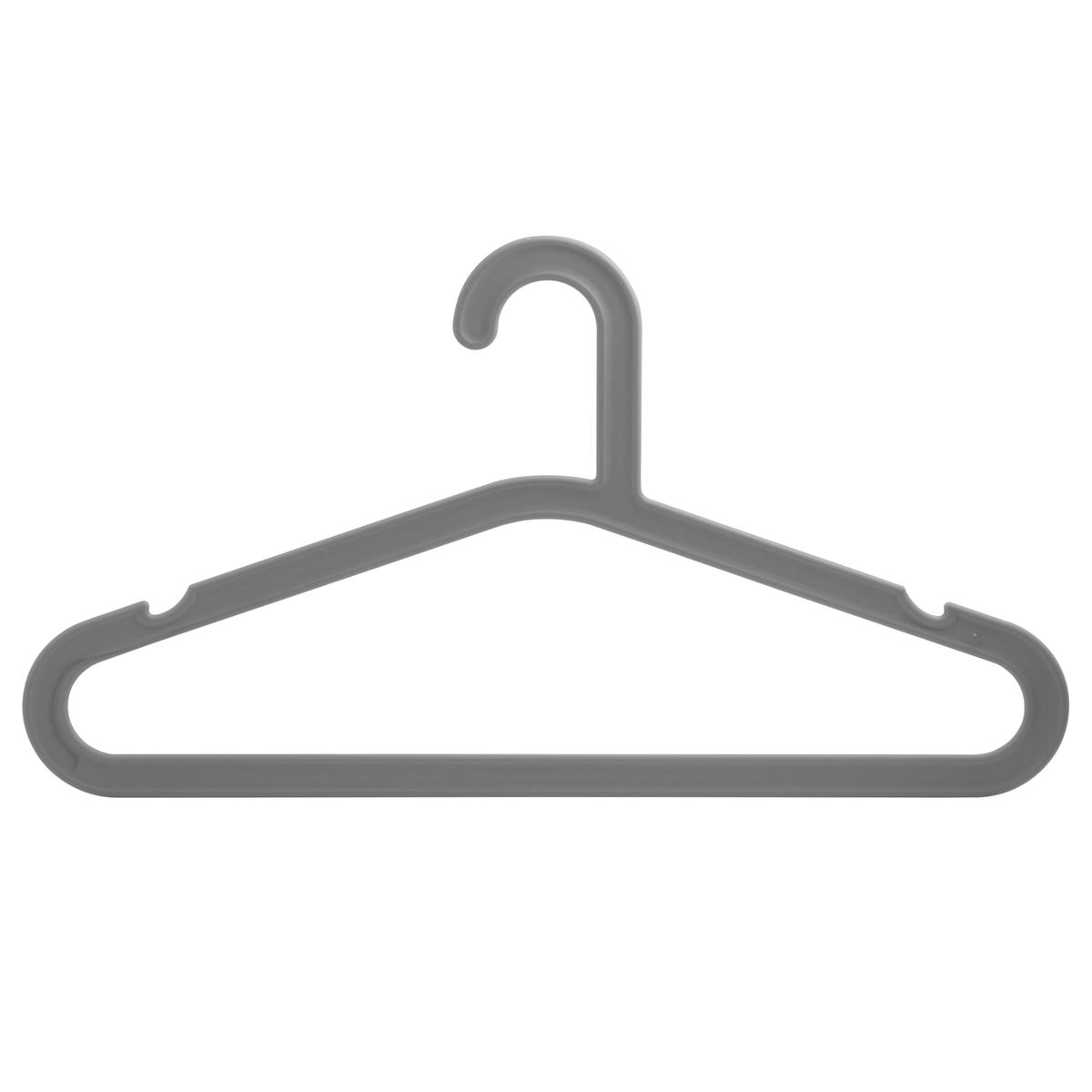 Conj 4 Cabides Light Fechado Martiplast Ou- Chumbo