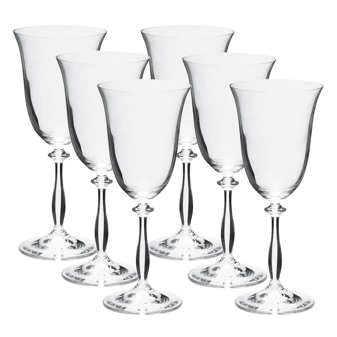 Conj 6 Taca Agua Angela 350ml