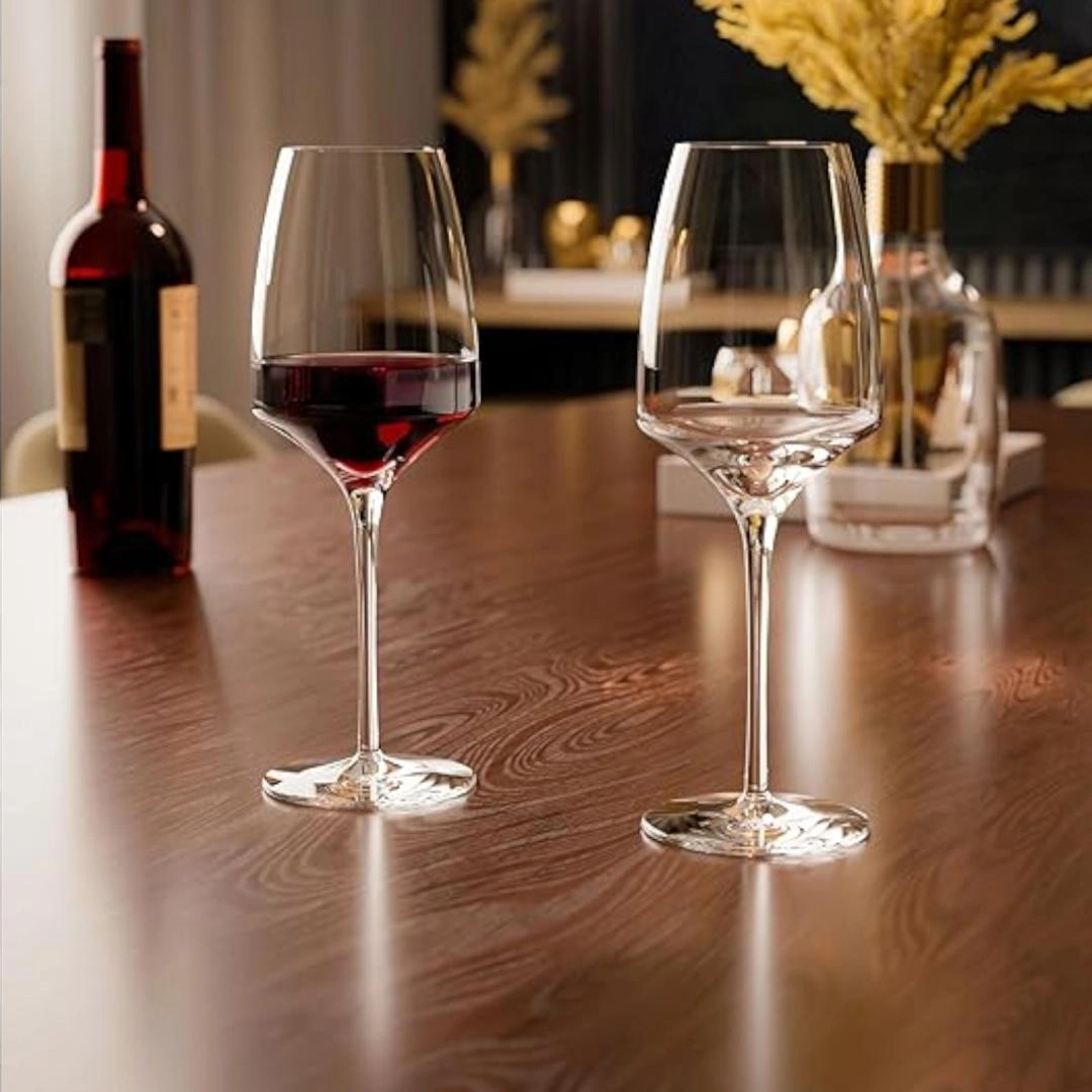 Conj 6 Tacas Vinho Eleganza 440ml Cristal Fullfit