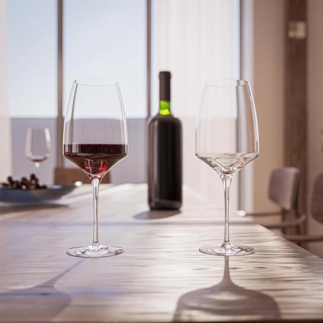 Conj 6 Tacas Vinho Eleganza 440ml Cristal Fullfit