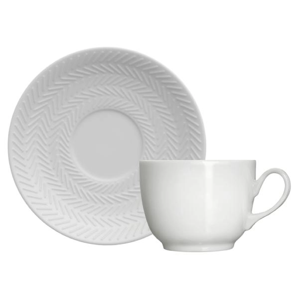 Xícara de Café Chevron com Pires Germer