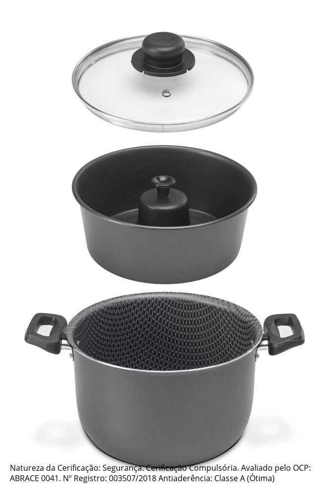 Conj Banho-Maria 24cm Multiflon