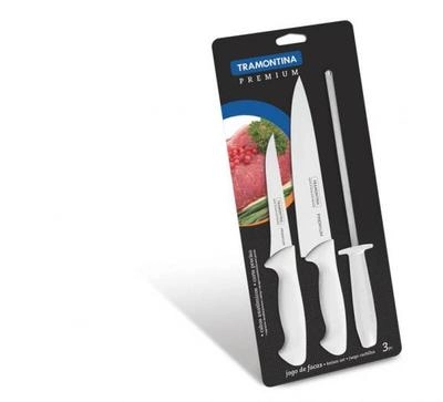 CONJ CHURRASCO 24499/812 3PCS PREMIUM TRAMONTINA