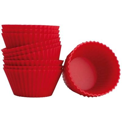 Conj Forminhas 8511 Cupcake/Muffins 12pcs Silicone Mor