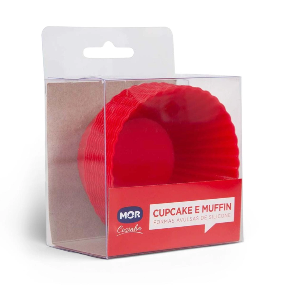 Conj Forminhas 8511 Cupcake/Muffins 12pcs Silicone Mor