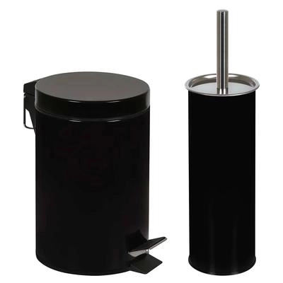 CONJ LIXEIRA/ESCOVA SANITARIA 8335 AGATA 3LTS MOR