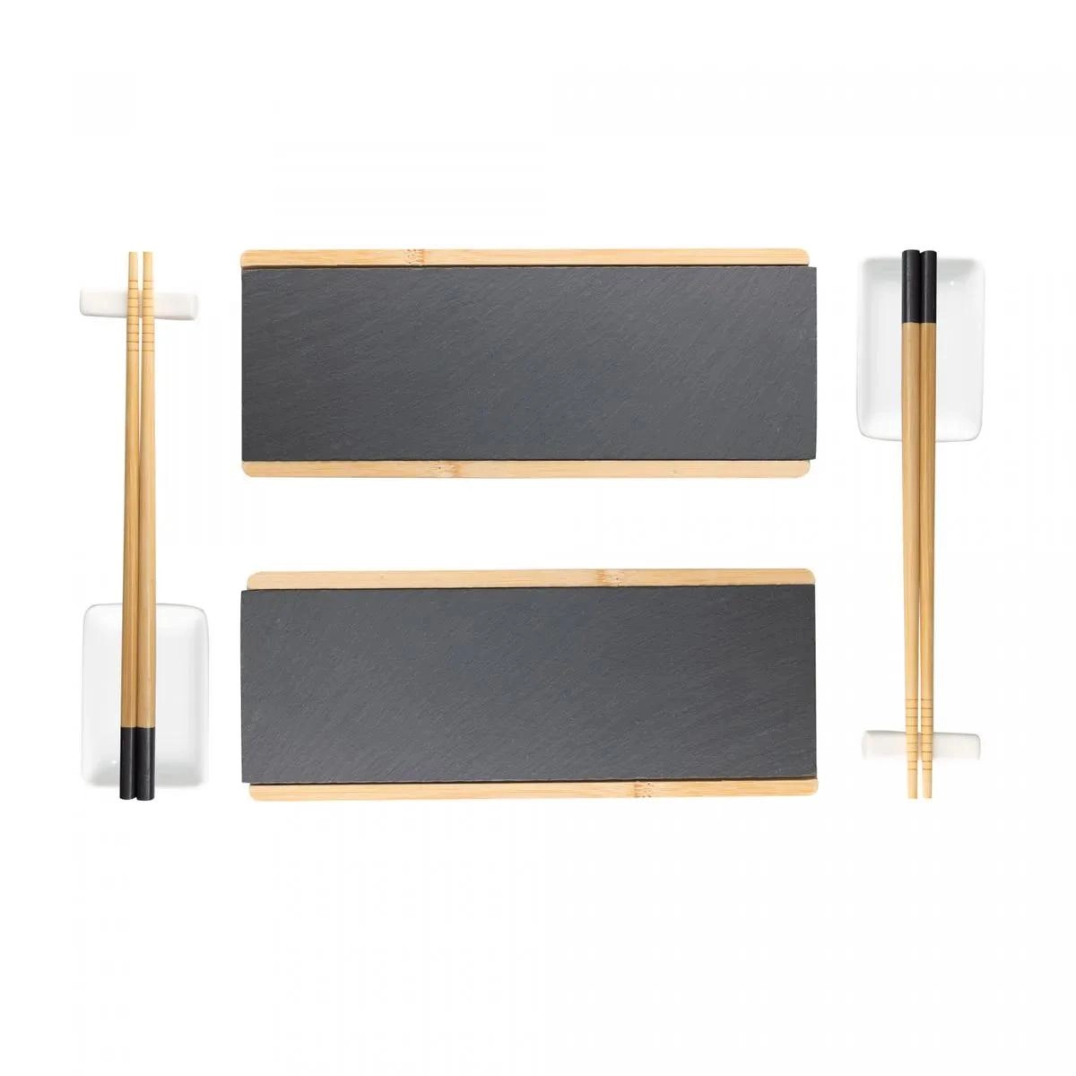 Conjunto para sushi Akita 8 peças em bambu - Rojemac