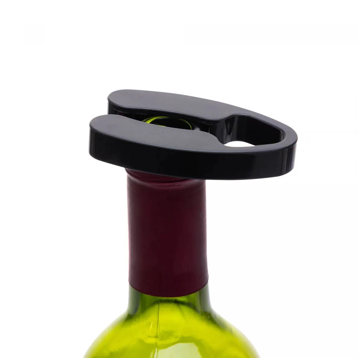 Conj Vinho 5pcs Plastico Preto Rojemac