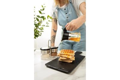 Conjunto 2 Porta Condimentos com Colher Crystal 110 ml Brinox