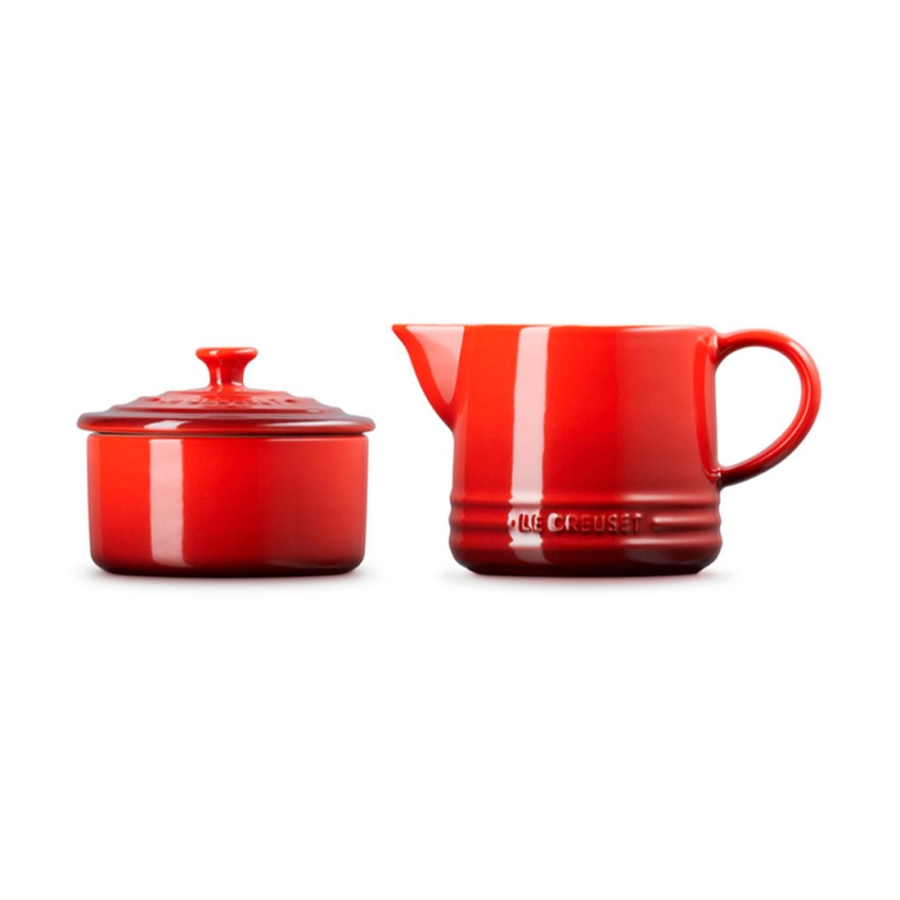 Conjunto cremeira e açucareiro Signature vermelho 300ml e 250ml - Le Creuset