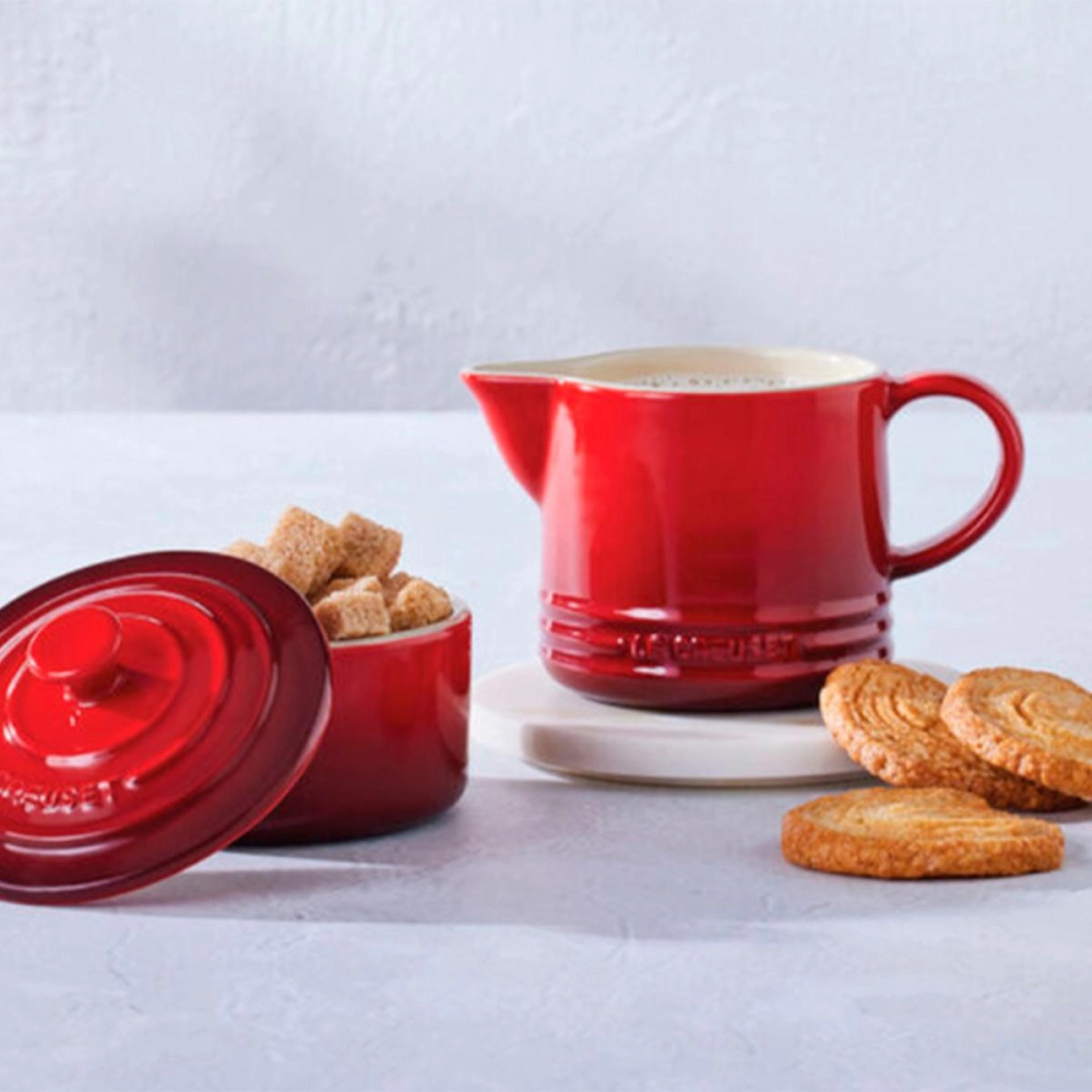 Conjunto cremeira e açucareiro Signature vermelho 300ml e 250ml - Le Creuset