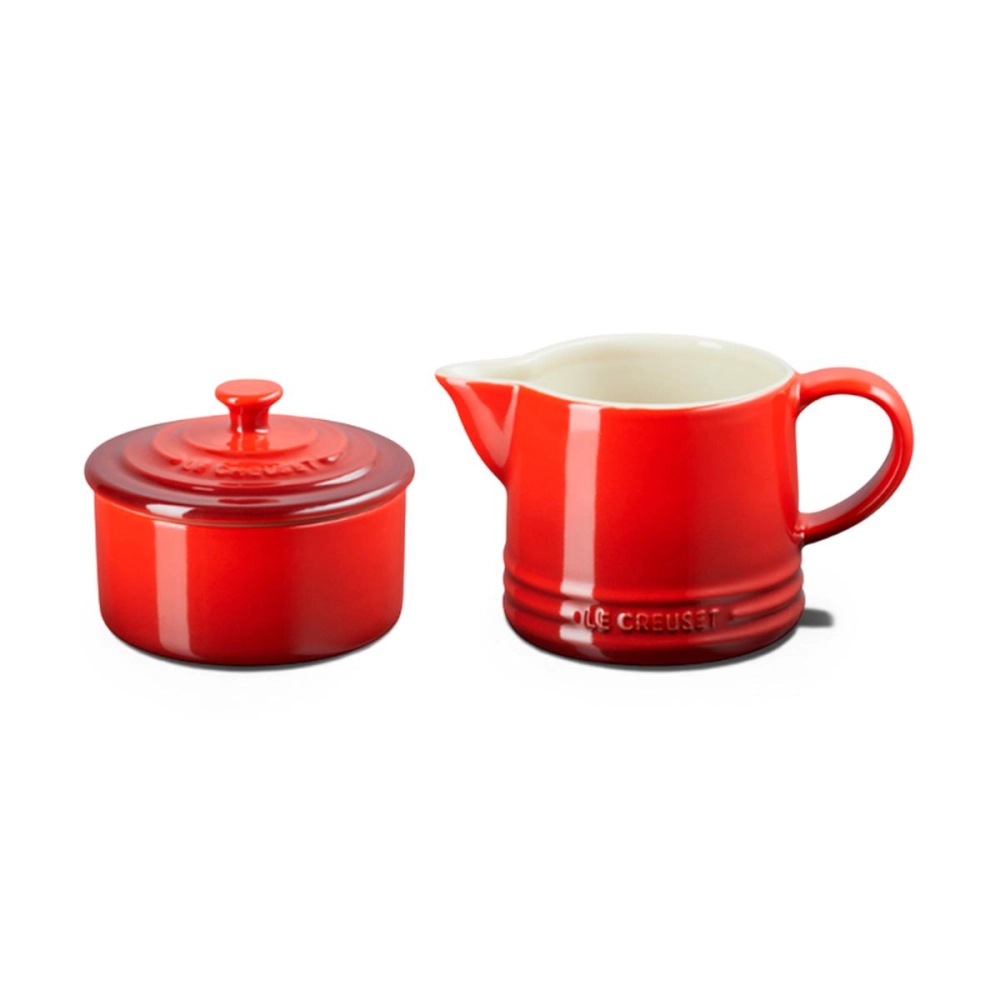 Conjunto cremeira e açucareiro Signature vermelho 300ml e 250ml - Le Creuset