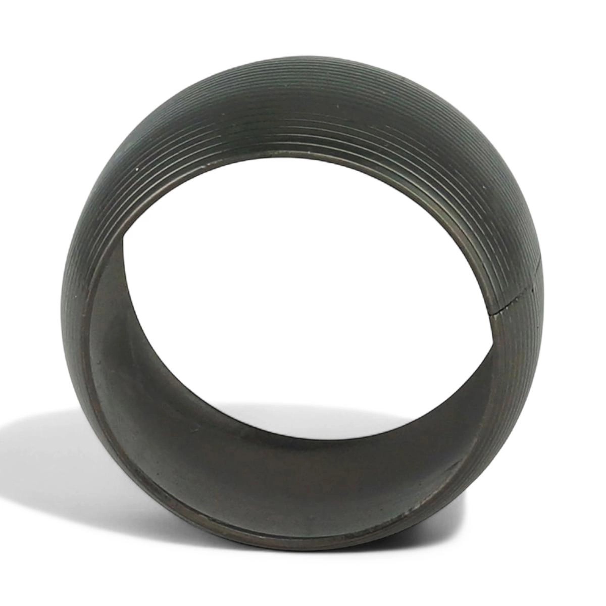 Conjunto de 4 Argolas para Guardanapos Circle 4,5 cm Metal Lyor Design - Preto