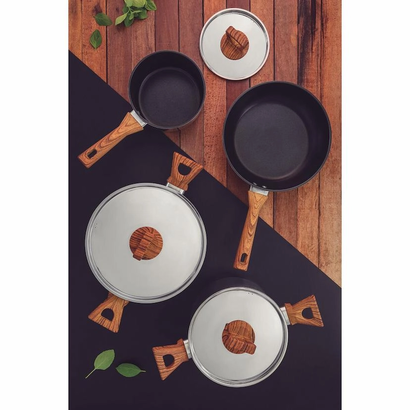 Conjunto de Panelas 4 Peças Brava Antiaderente Inox Tramontina