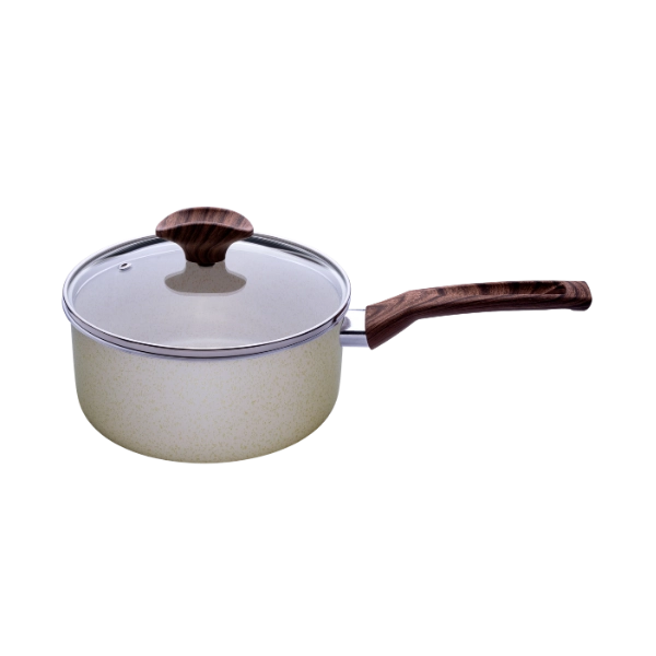 Conjunto de panelas bege Petra 5 peças - Multiflon