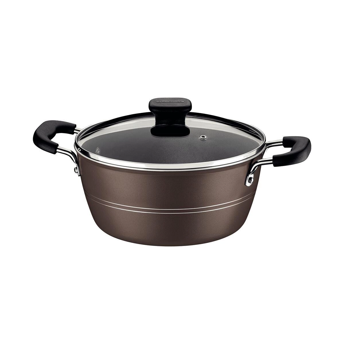 Conjunto de Panelas Sicília Avelã 5 Peças Tramontina