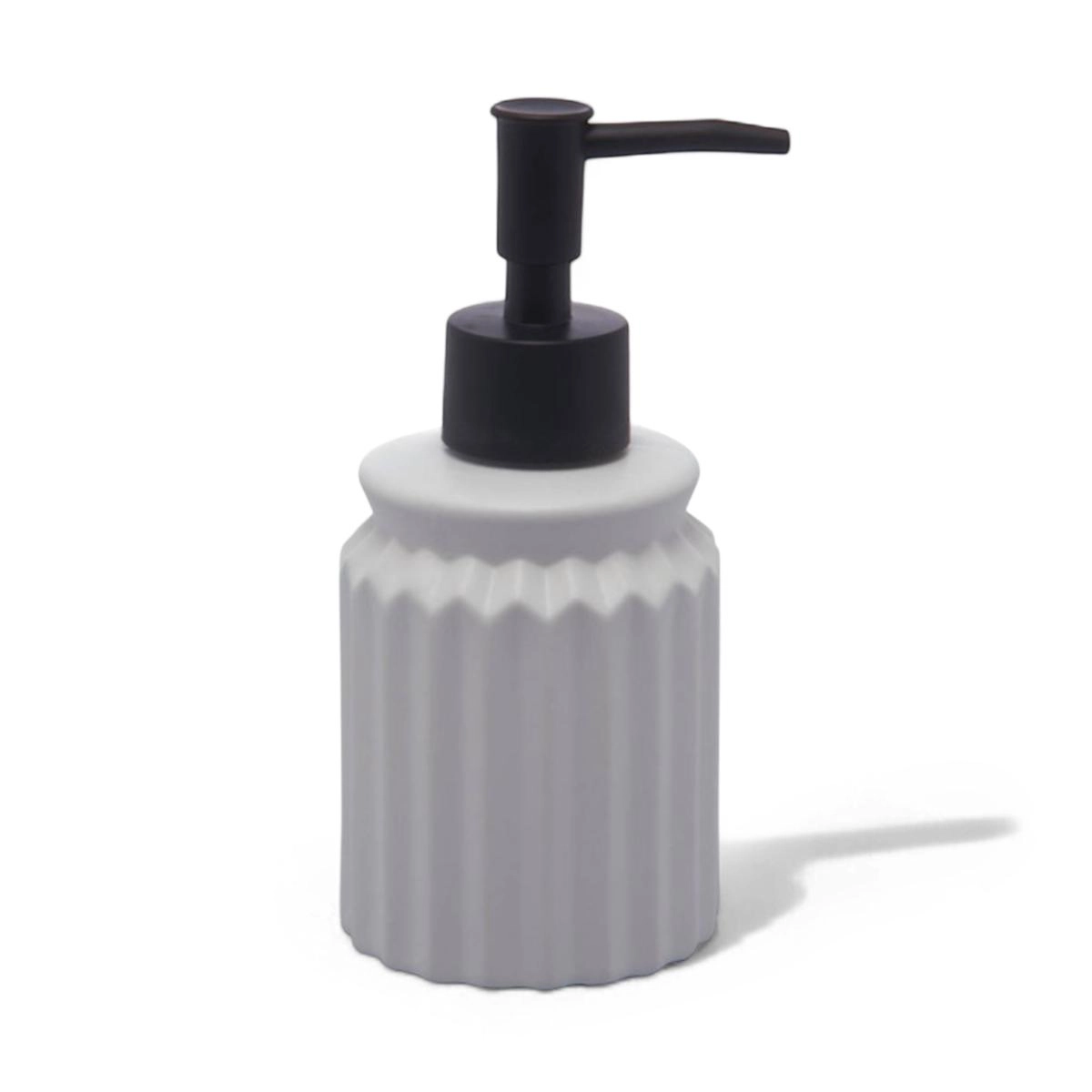 Conjunto para Banheiro Stripes 2 Peças de Cerâmica Lyor Design - Branco