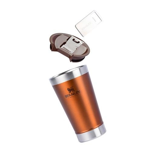 Copo Térmico Cerveja com Tampa The Stay Chill 473 ml Stanley - Maple