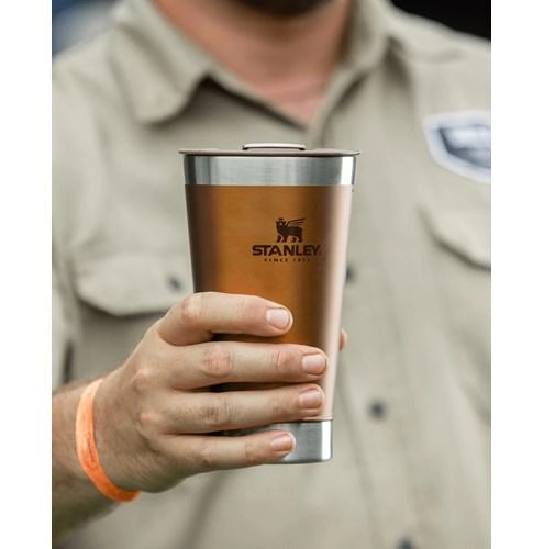 Copo Térmico Cerveja com Tampa The Stay Chill 473 ml Stanley - Maple