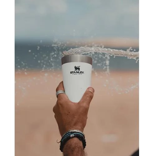 COPO TERMICO CERVEJA 08030-02 THE STACKING BRANCO 473ML STANLEY