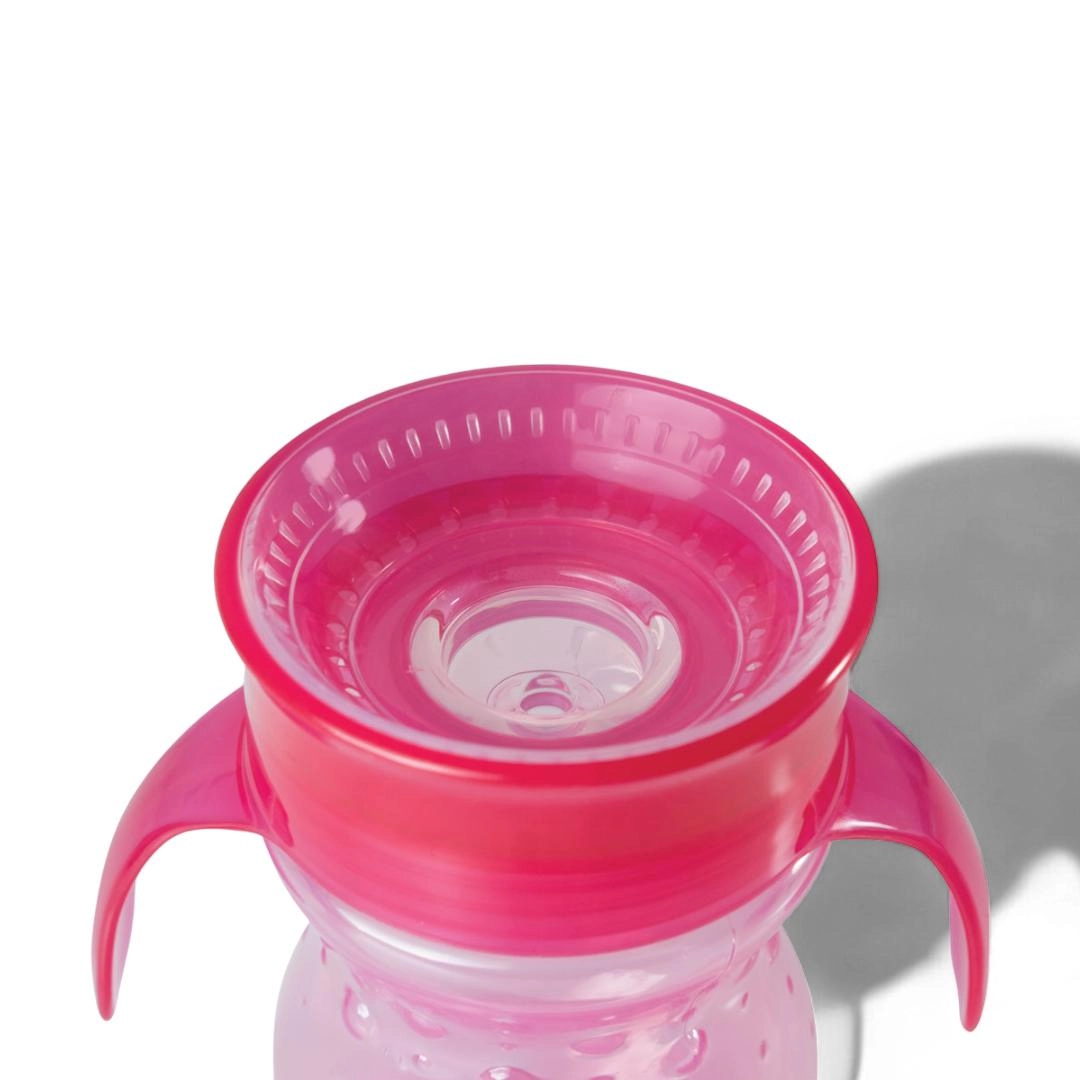 Copo Treinamento 360 Com Alca 250ml Buba- Rosa