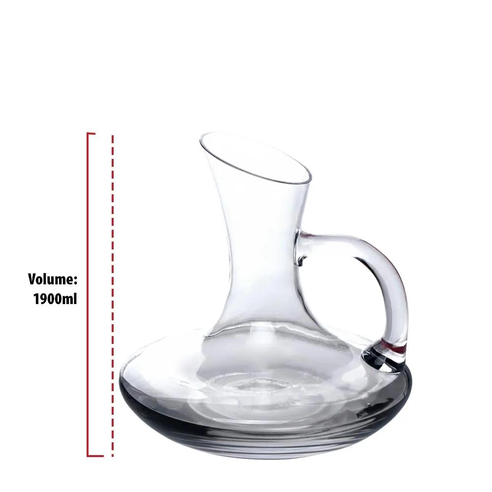 Decanter de vidro com alça 1,9 L - Ruvolo