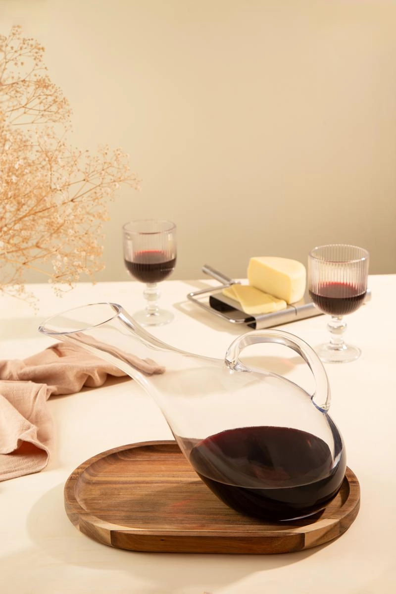 Decanter Inclinado 1,7lts Vidro Mimo Style