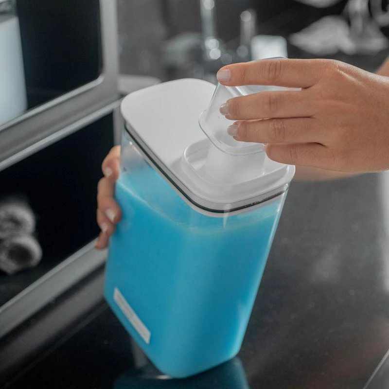 Dispenser Sabao Flow 2,3lts Fechado Martiplast Ou - Bege 