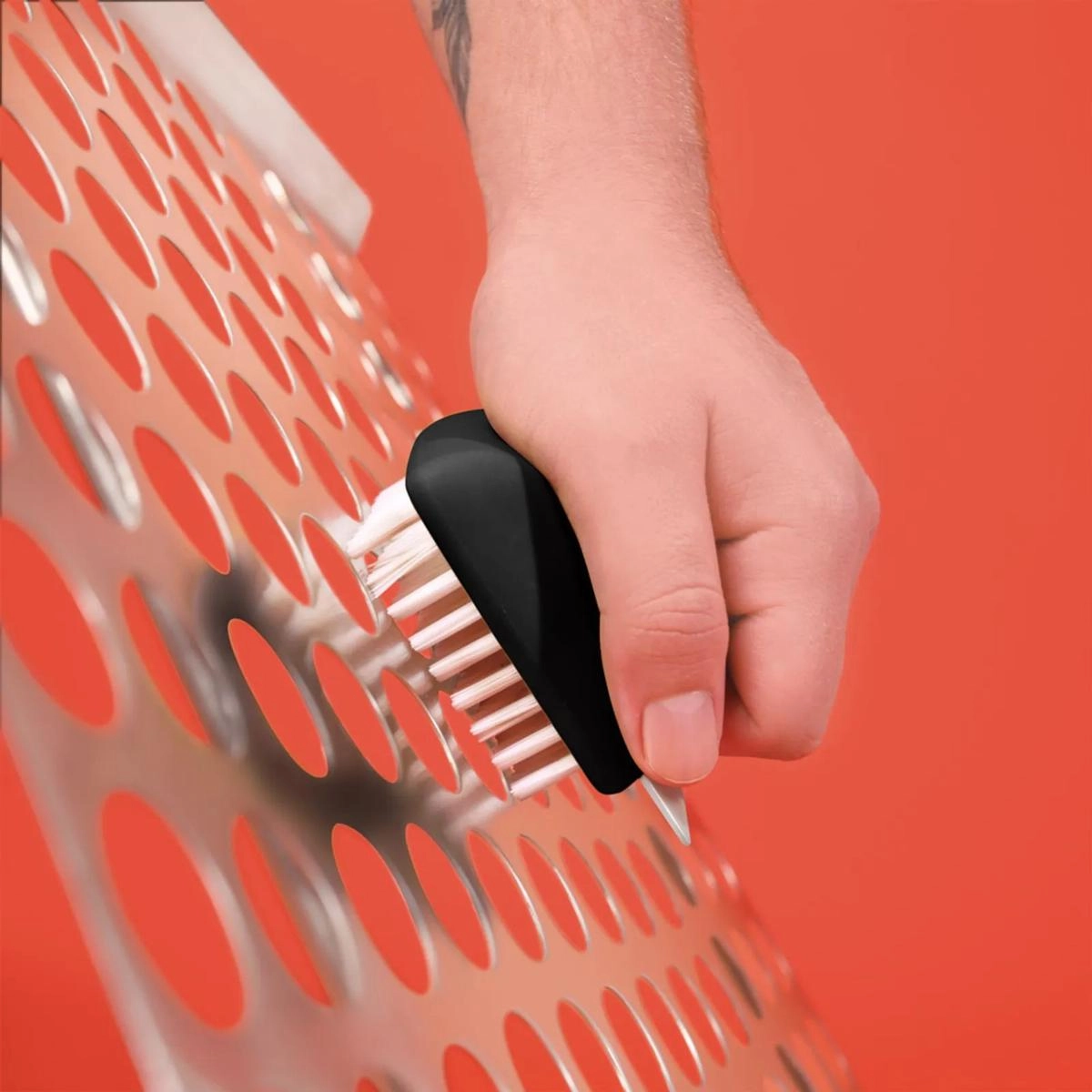 ESCOVA GRELHA 3378 NYLON MOR