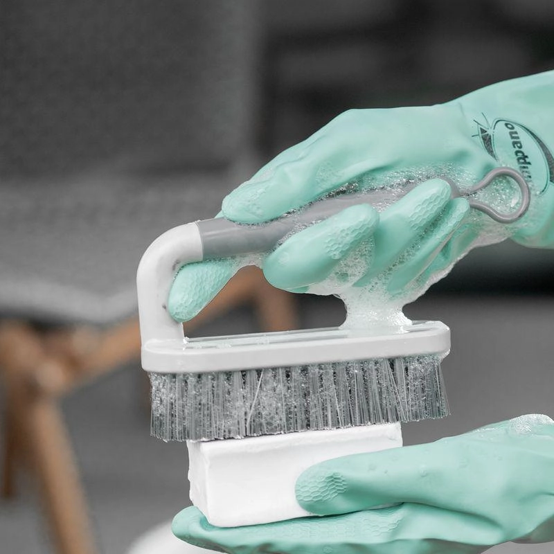Escova Piso Flow Fechado Martiplast Ou - Bege