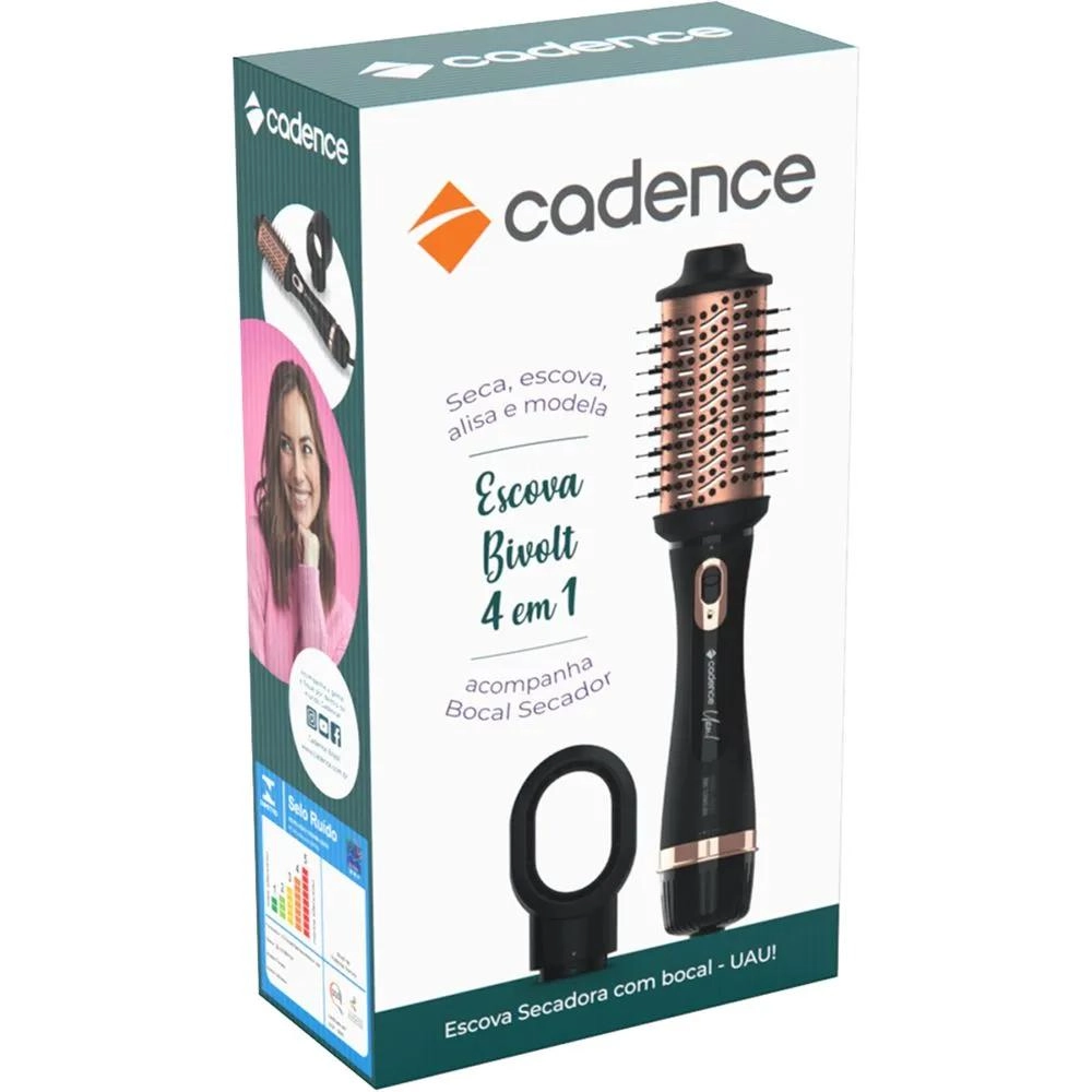 ESCOVA SECADORA ESC800 4X1 UAU C/ BOCAL SECADOR CADENCE