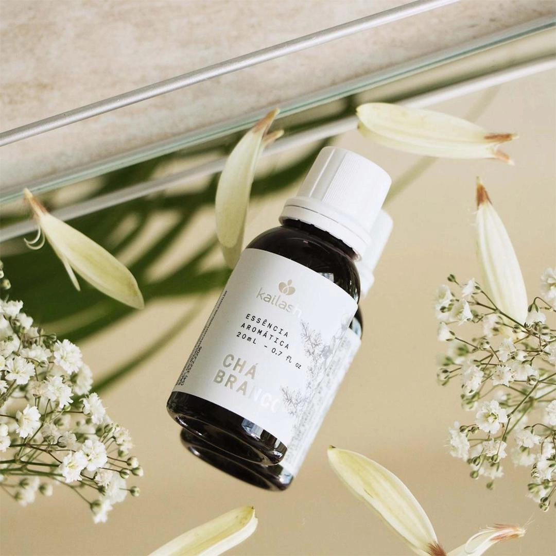 Essência perfumada chá branco 20 ML - Kailash