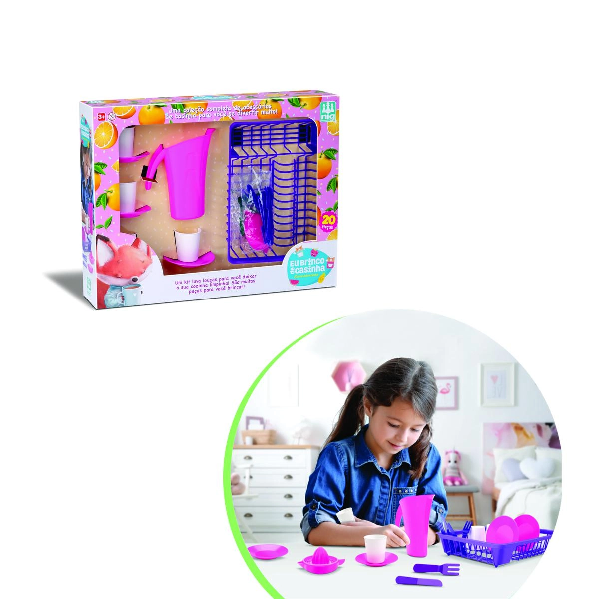 Eu Brinco de Casinha Escorredorzinho Nig