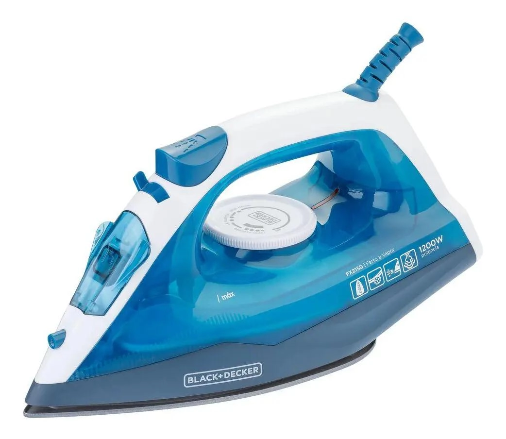 Ferro a vapor com base antiaderente 220 V - Black+Decker