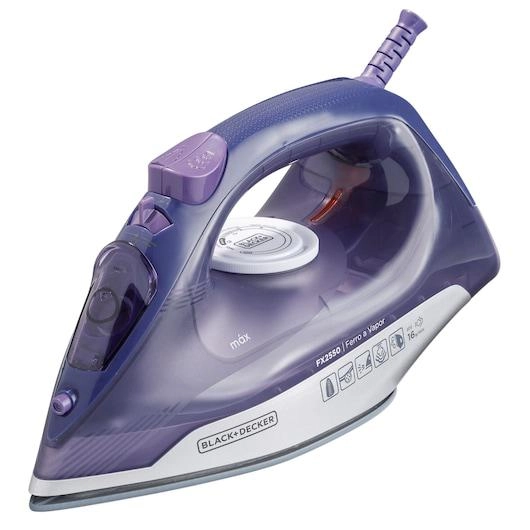 Ferro a vapor com base Ceramic Gliss 220 V - Black+Decker