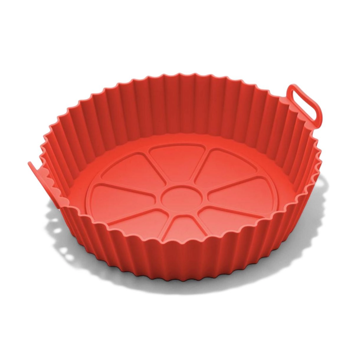 Forma Air Fryer Redonda Silicone 19cm Lyor Design- Vermelha