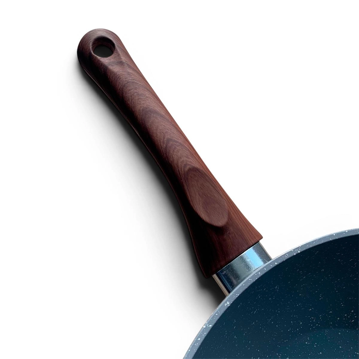 Frigideira wok de indução com tampa de vidro Verona cinza 4,3 L - Vista Home