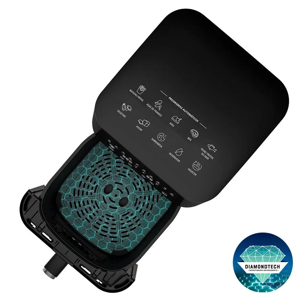 Fritadeira S/ Oleo 6lts Digital 220v Oster