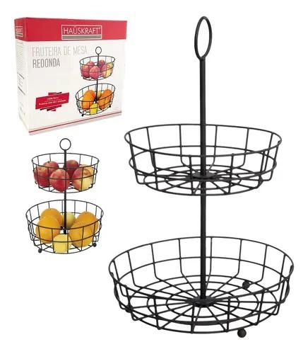 FRUTEIRA DUPLA FRUT003 ARAMADA 24,5CM ETILUX