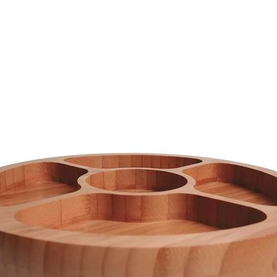 GAMELA REDONDA 3365 BAMBOO C/5 DIVISORIAS MOR