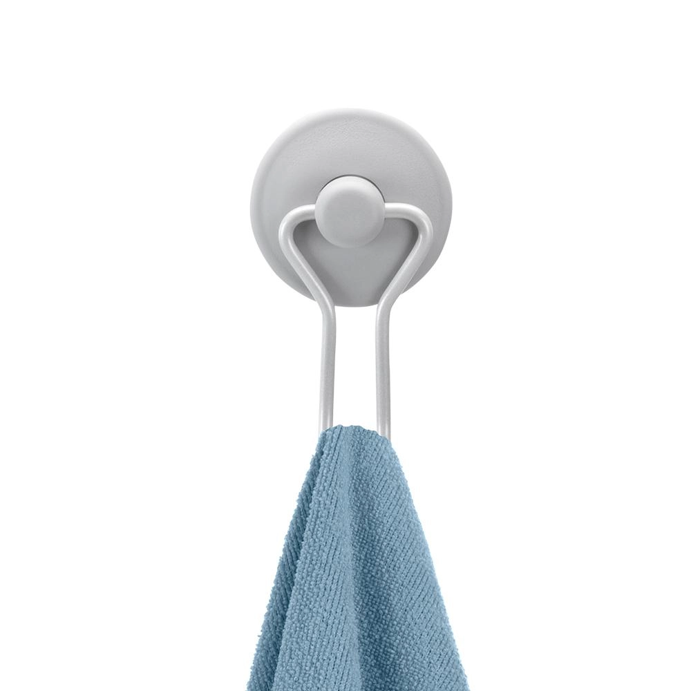 Gancho Dupla Face Arthi - Cinza 