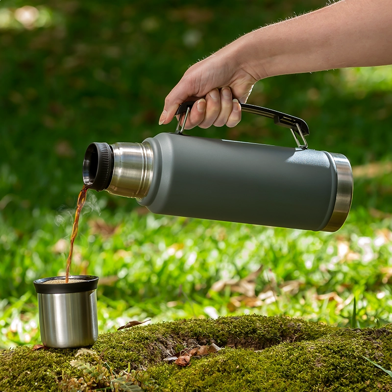 Garrafa Termica Everest 1lto Soprano- Cinza