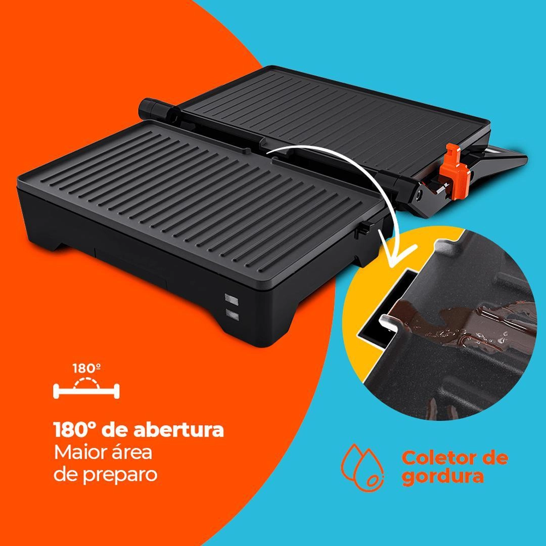 Grill Chapa Firme 220v Cadence